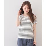 オフホワイト(303) | 【UVケア 接触冷感 吸水速乾】薄手なのに透けにくい！ベーシックTシャツ《洗濯機… | index