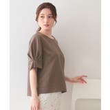 【接触冷感】タックパフスリーブブラウス《吸水速乾 防シワ 洗濯機OK | index | 詳細画像23 
