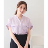 【接触冷感】ダブルポケットスキッパーブラウス《吸水速乾 防シワ 洗濯機OK | index | 詳細画像22 