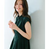 【防シワ】バンドカラータックシャツワンピース《洗濯機OK／イージーアイロン》 | index | 詳細画像23 