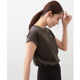 【接触冷感／UV】ワンポイント刺繍Tシャツ《7col／XS~3L／洗濯機OK》 | index | 詳細画像26 