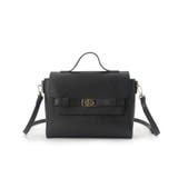 ブラック(019) | 【2WAY】合皮ミニショルダーバッグ | index