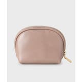 リボンモチーフ付きシェル型ポーチ | index | 詳細画像3