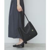 ブラック(019) | 【A4サイズ収納可能】コインチャーム付きトートバッグ | index