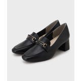 ブラック(019) | ビット付きヒールローファー | index