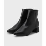 【抗菌防臭】レザー調スムースショートブーツ | index | 詳細画像4 