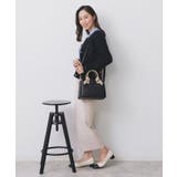 【2WAY】リボンハンドルミドルトートバッグ | index | 詳細画像8