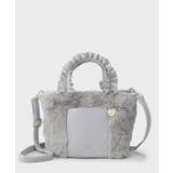 フリルハンドル フェイクファーミドルトートバッグ | index | 詳細画像8 