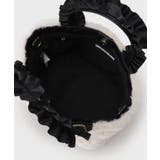 フリルハンドル フェイクファーミドルトートバッグ | index | 詳細画像15 