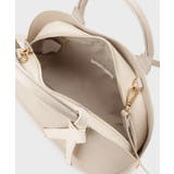 軽量合皮バイカラーミドルボストンバッグ【2WAY】 | index | 詳細画像10 