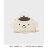 アイボリー(004) | ◆【ポムポムプリン】2WAYミラー付きバニティーポーチ | index