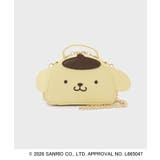 イエロー(032) | ◆【ポムポムプリン】2WAYミラー付きバニティーポーチ | index