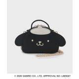 ブラック(819) | ◆【ポムポムプリン】2WAYミラー付きバニティーポーチ | index