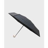 ブラック(119) | 【晴雨兼用】デザインドット柄折り畳み傘 | index