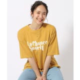 イエロー(232) | 【洗える/プチプラ/綿100%】グラフィック半袖ゆるTシャツ | SHOO・LA・RUE