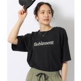 ブラック(619) | 【洗える/プチプラ/綿100%】グラフィック半袖ゆるTシャツ | SHOO・LA・RUE