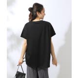 【汗ジミ防止/UV】夏も好きな色を着よう 欲ばりTシャツ | SHOO・LA・RUE | 詳細画像10