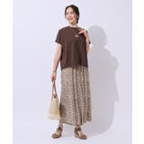 コーデのアクセントに とろみ総柄ガウチョパンツ | SHOO・LA・RUE | 詳細画像29