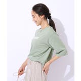 【洗える/綿100%/プチプラ】アウトも決まる ラウンドヘム プリントTシャツ | SHOO・LA・RUE | 詳細画像10