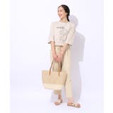 【洗える/綿100%/プチプラ】アウトも決まる ラウンドヘム プリントTシャツ | SHOO・LA・RUE | 詳細画像19