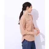 【洗える/綿100%/プチプラ】アウトも決まる ラウンドヘム プリントTシャツ | SHOO・LA・RUE | 詳細画像22
