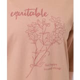 【洗える/綿100%/プチプラ】アウトも決まる ラウンドヘム プリントTシャツ | SHOO・LA・RUE | 詳細画像24