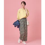 【洗える】サテンプリントパンツ | SHOO・LA・RUE | 詳細画像35