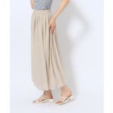【歩くたび揺れる】上品な透け感カラーボイルスカート | SHOO・LA・RUE | 詳細画像7