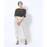 【歩くたび揺れる】上品な透け感カラーボイルスカート | SHOO・LA・RUE | 詳細画像20