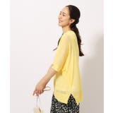 【洗える/2点セット】大人の透け感 シアードルマンニット+インナータンクトップ | SHOO・LA・RUE | 詳細画像14