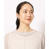 【洗える/2点セット】大人の透け感 シアードルマンニット+インナータンクトップ | SHOO・LA・RUE | 詳細画像20