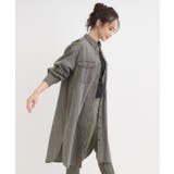 【S-LL】ロングシーズン活躍 デニムシャツワンピース | SHOO・LA・RUE | 詳細画像2 
