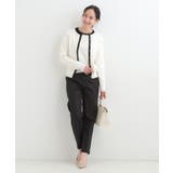 【洗濯機可/S-3L/美脚シルエット】きちんと見えする ソフトスティックパンツ | SHOO・LA・RUE | 詳細画像29 