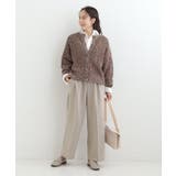 【洗濯機可/S-LL】すっきり上品きれい見え タックワイドパンツ | SHOO・LA・RUE | 詳細画像14 