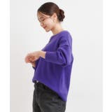 【洗える/ちくちくしにくい】スウェットライクニット | SHOO・LA・RUE | 詳細画像18