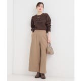 【洗濯機可/ちくちくしにくい】大人のための スウェットライク刺繍ロゴニット | SHOO・LA・RUE | 詳細画像23 