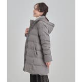 【洗濯機可/撥水】フェイクファーフード ロングダウン | SHOO・LA・RUE | 詳細画像9