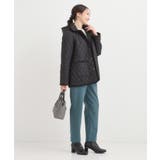 【撥水/フード取り外し可】サッと羽織れる ダイヤ柄キルトジャケット | SHOO・LA・RUE | 詳細画像5 