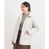 【撥水/フード取り外し可】サッと羽織れる ダイヤ柄キルトジャケット | SHOO・LA・RUE | 詳細画像8 