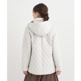 【撥水/フード取り外し可】サッと羽織れる ダイヤ柄キルトジャケット | SHOO・LA・RUE | 詳細画像9 