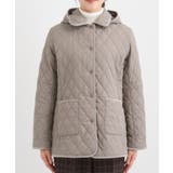 【撥水/フード取り外し可】サッと羽織れる ダイヤ柄キルトジャケット | SHOO・LA・RUE | 詳細画像22 