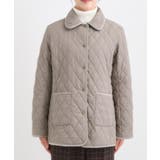 【撥水/フード取り外し可】サッと羽織れる ダイヤ柄キルトジャケット | SHOO・LA・RUE | 詳細画像31 