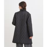 自然にくびれる あったかダイヤ柄キルトコート | SHOO・LA・RUE | 詳細画像12