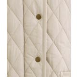 自然にくびれる あったかダイヤ柄キルトコート | SHOO・LA・RUE | 詳細画像22