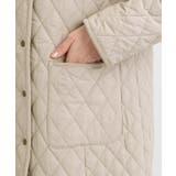 自然にくびれる あったかダイヤ柄キルトコート | SHOO・LA・RUE | 詳細画像29