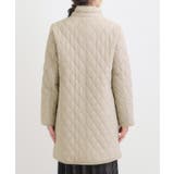 自然にくびれる あったかダイヤ柄キルトコート | SHOO・LA・RUE | 詳細画像36