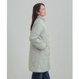 【撥水/フード取り外し可】冬に嬉しいこだわり満載 ひょうたん柄キルトコート | SHOO・LA・RUE | 詳細画像11 