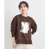 【S-LL】選べる4柄 グラフィックアソート裏毛スウェット | SHOO・LA・RUE | 詳細画像21 