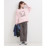 【S-LL】選べる4柄 グラフィックアソート裏毛スウェット | SHOO・LA・RUE | 詳細画像31 