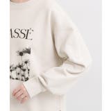 【S-LL】選べる4柄 グラフィックアソート裏毛スウェット | SHOO・LA・RUE | 詳細画像37 